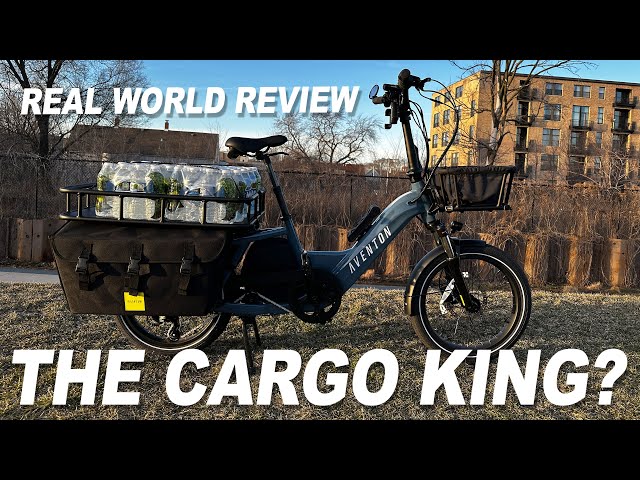 Aventon Abound Review: This Electric Cargo Bike Will BLOW YOUR MIND!